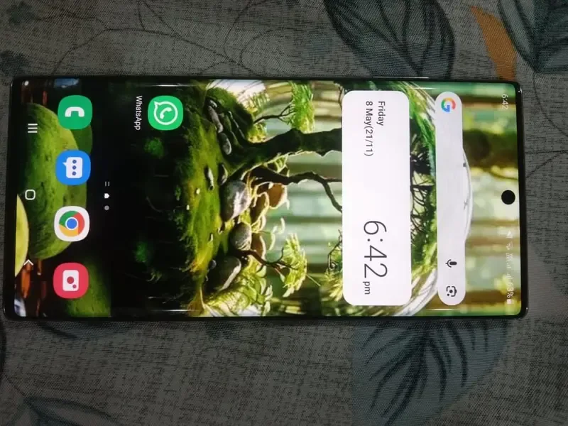 Samsung galaxy note 10 plus Argent