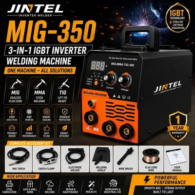JINTEL MIG 350 IGBT 3 in 1 Welding Machine