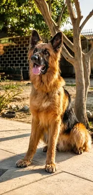 German shepherd male