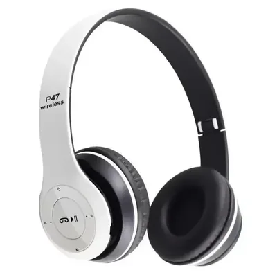 P47 Wireless Bluetooth Stereo Headphones fast charge battery