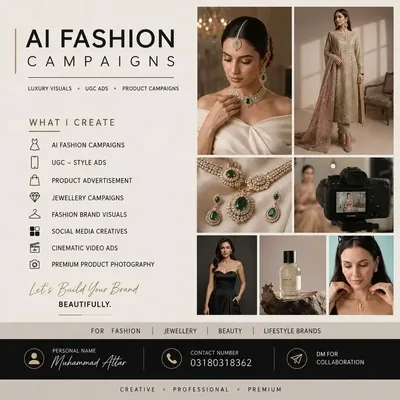 Premium Fashion Campaigns &amp;amp;amp; UGC Ads for Brands