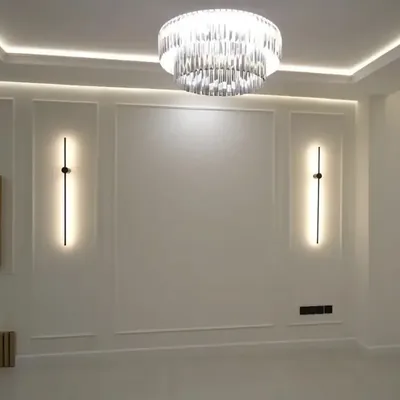 Modern Wall Moulding with Premium LED Sconce