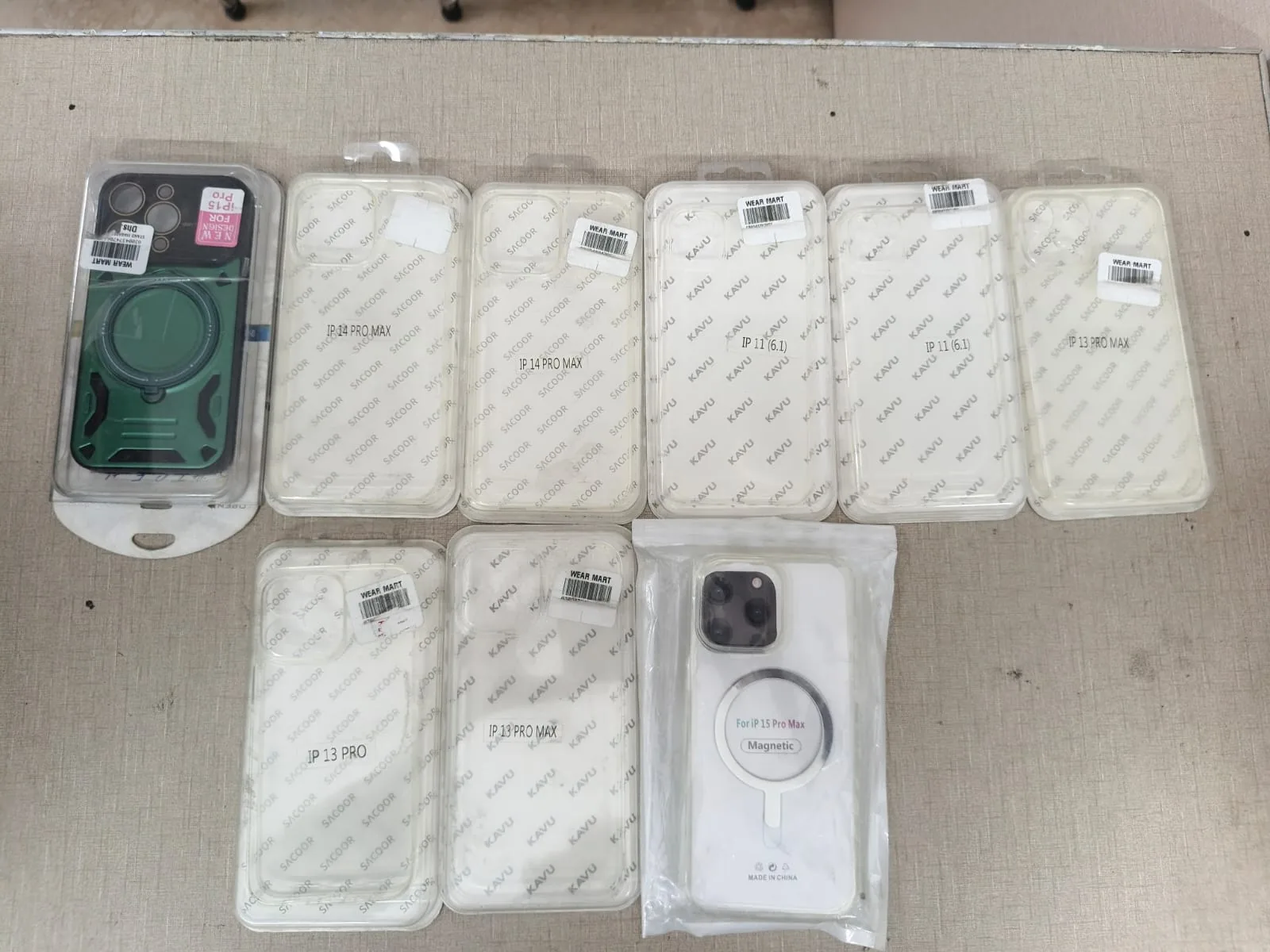 Wholesale Lot of iPhone MagSafe Cases – Premium Clear & Magnetic Covers