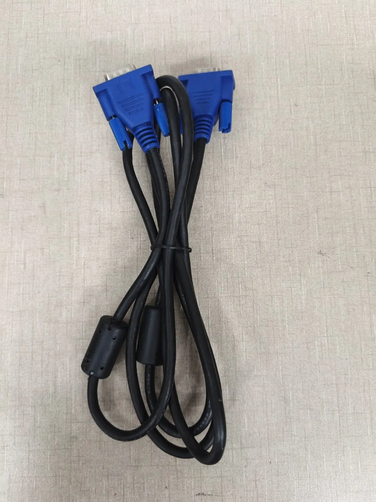 High-Quality 1.5M VGA Cable Male to Male – Premium Double-Shielded Monitor Cable